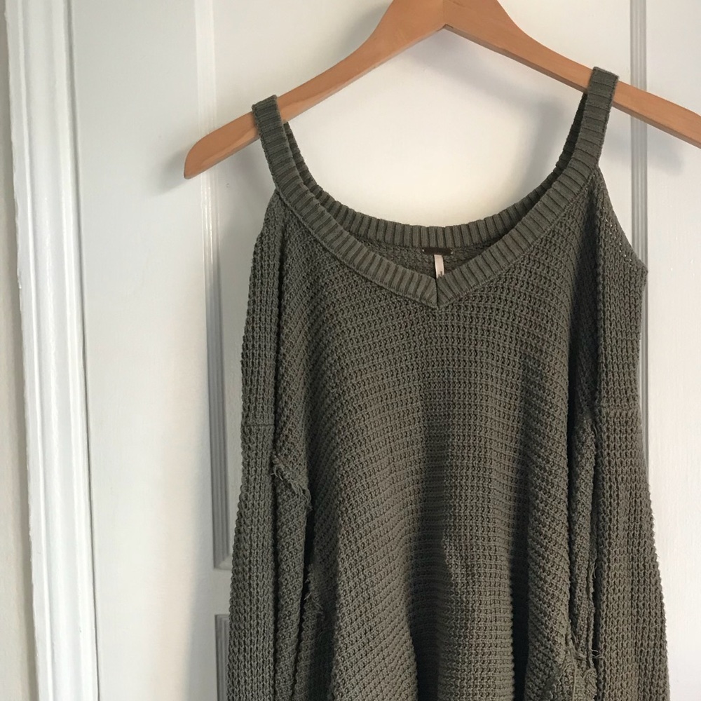 Free people off he shoulder sweater